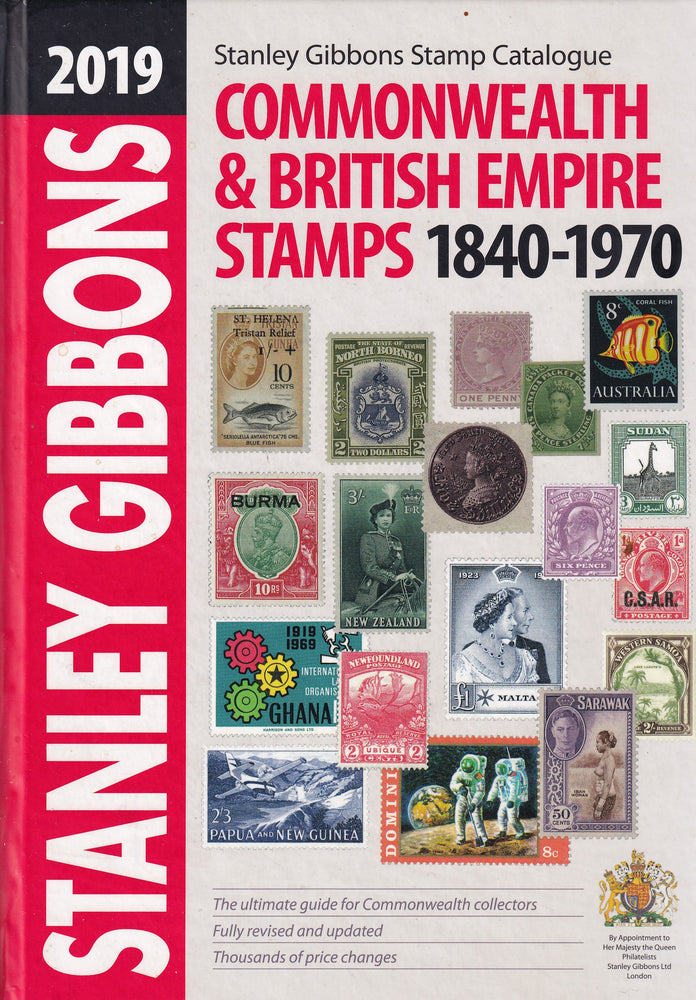 STANLEY GIBBONS 2019 BRITISH COMMONWEALTH PART 1 CATALOGUE